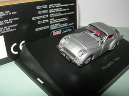Triumph TR 3A  silber * Jouef evolution 1:43