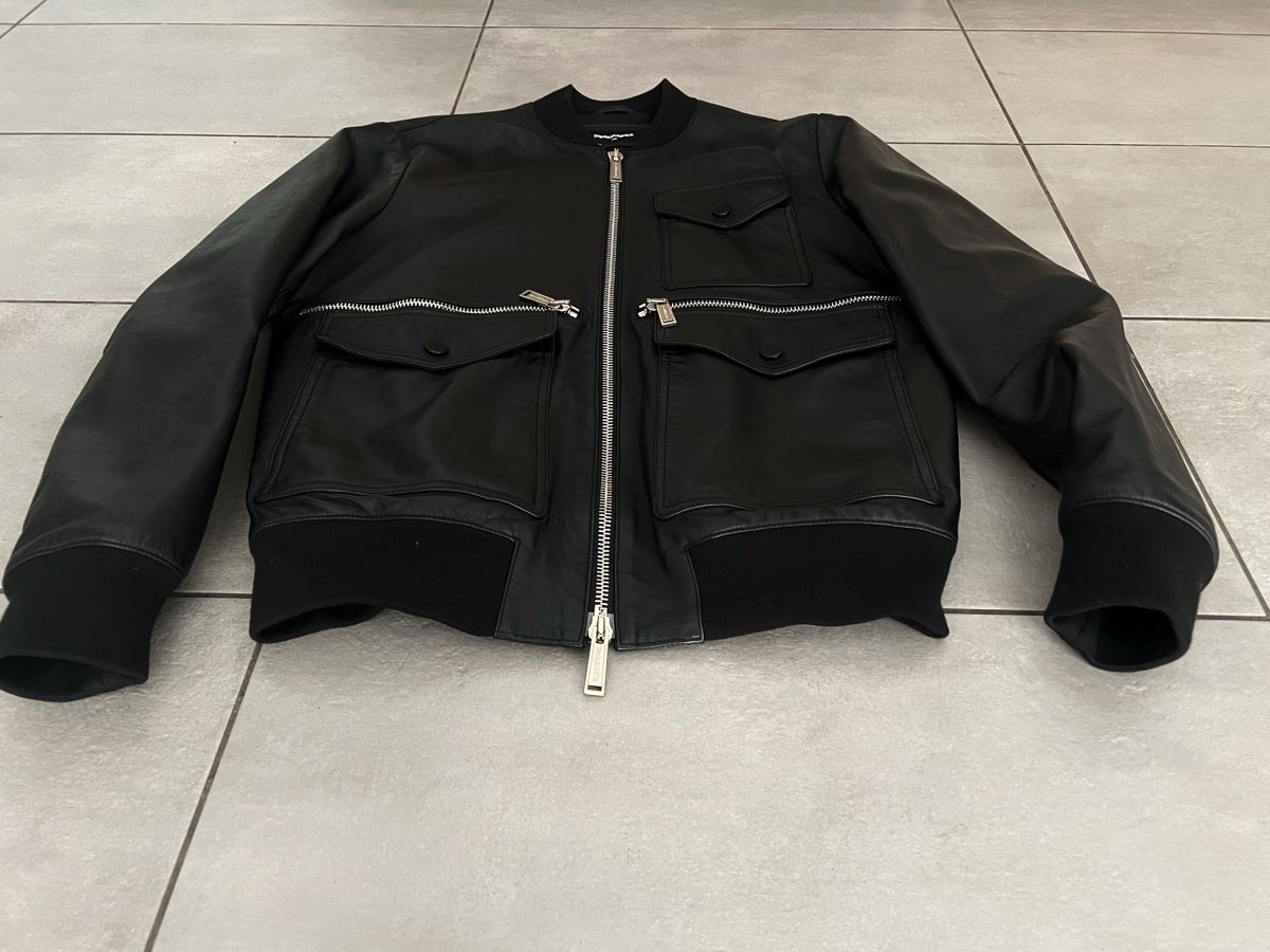 Dsquared2 Giacche: Daquared2 giubbotto pelle uomo 50 – Usato da Mendrisio venduto da fly_9wzx 7