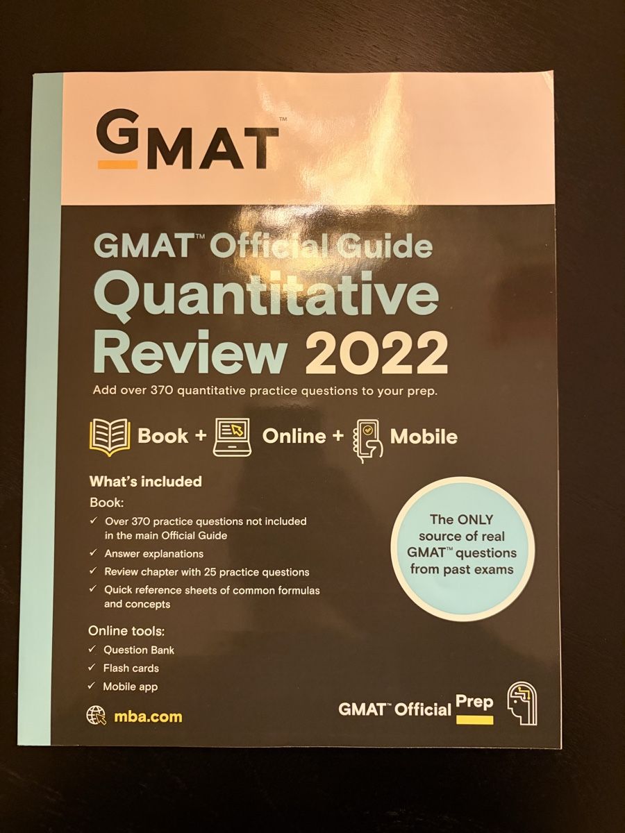 Libri: GMAT Official Guide (2022) – Nuovo (secondo la descrizione) da Zürich venduto da pre_vy7t 1