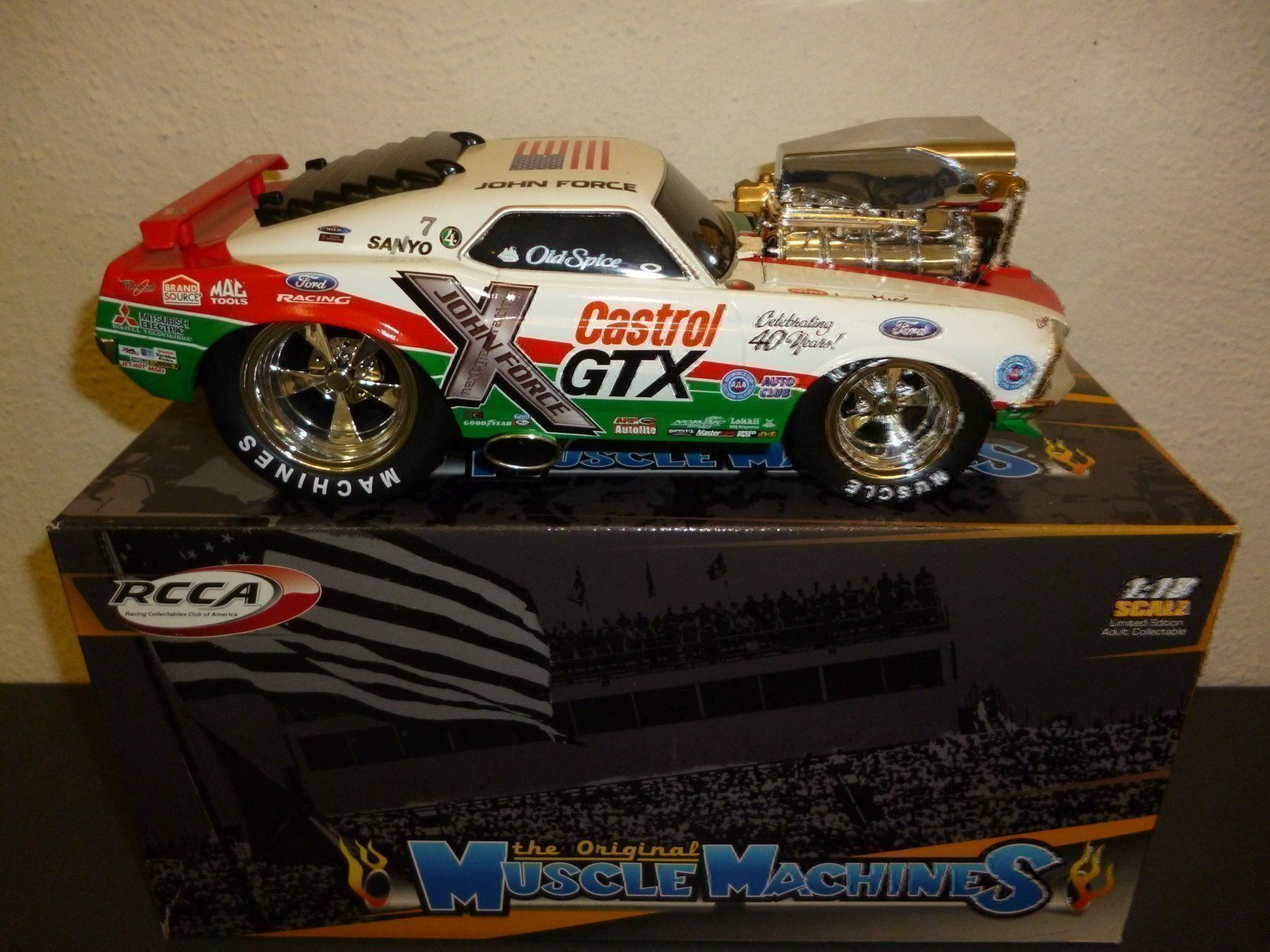 Ford Modellautos: Ford Mustang MachI 69"John Force" 1:18 – Neu und originalverpackt aus Niederwil SG von Kaicorner03 1