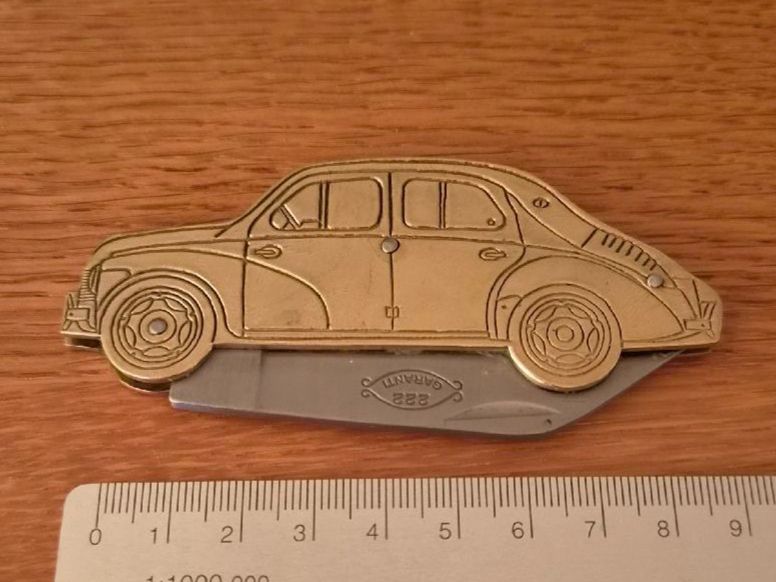 Couteaux de poche: Taschenmesser Auto - Renault 4CV – Neuf (Voir description) à Bern par Respirit 3
