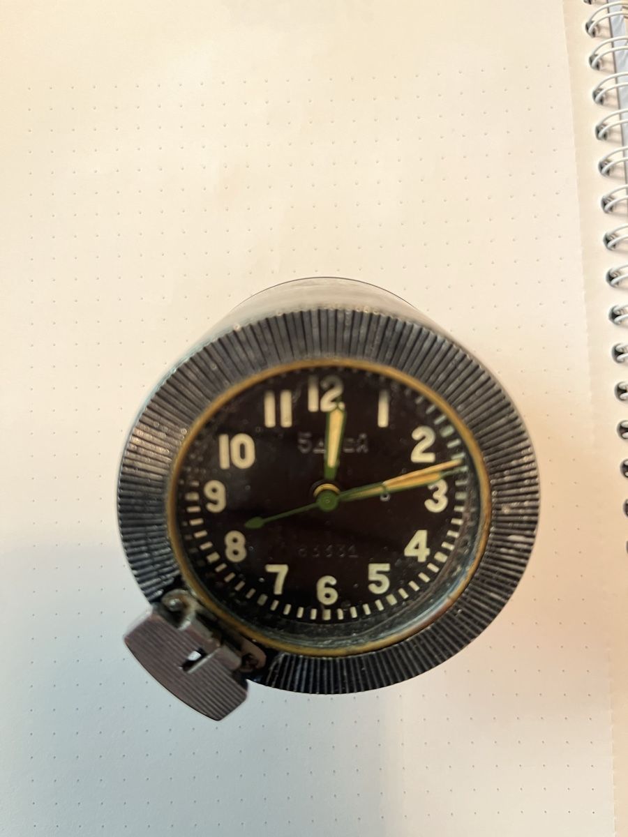 Orologi: Borduhr aufziehbar, Flugzeug.... – Usato da Stans venduto da Guetli007 6