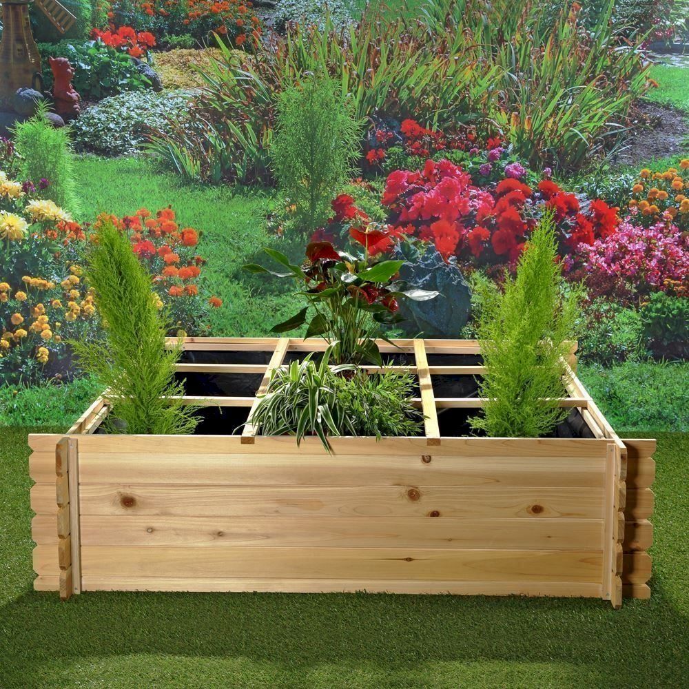 Vasi per fiori: Mucola 50003138 Hochbeet Blumenkasten – Nuovo e nell'imballaggio originale da Bottighofen venduto da zaap 1