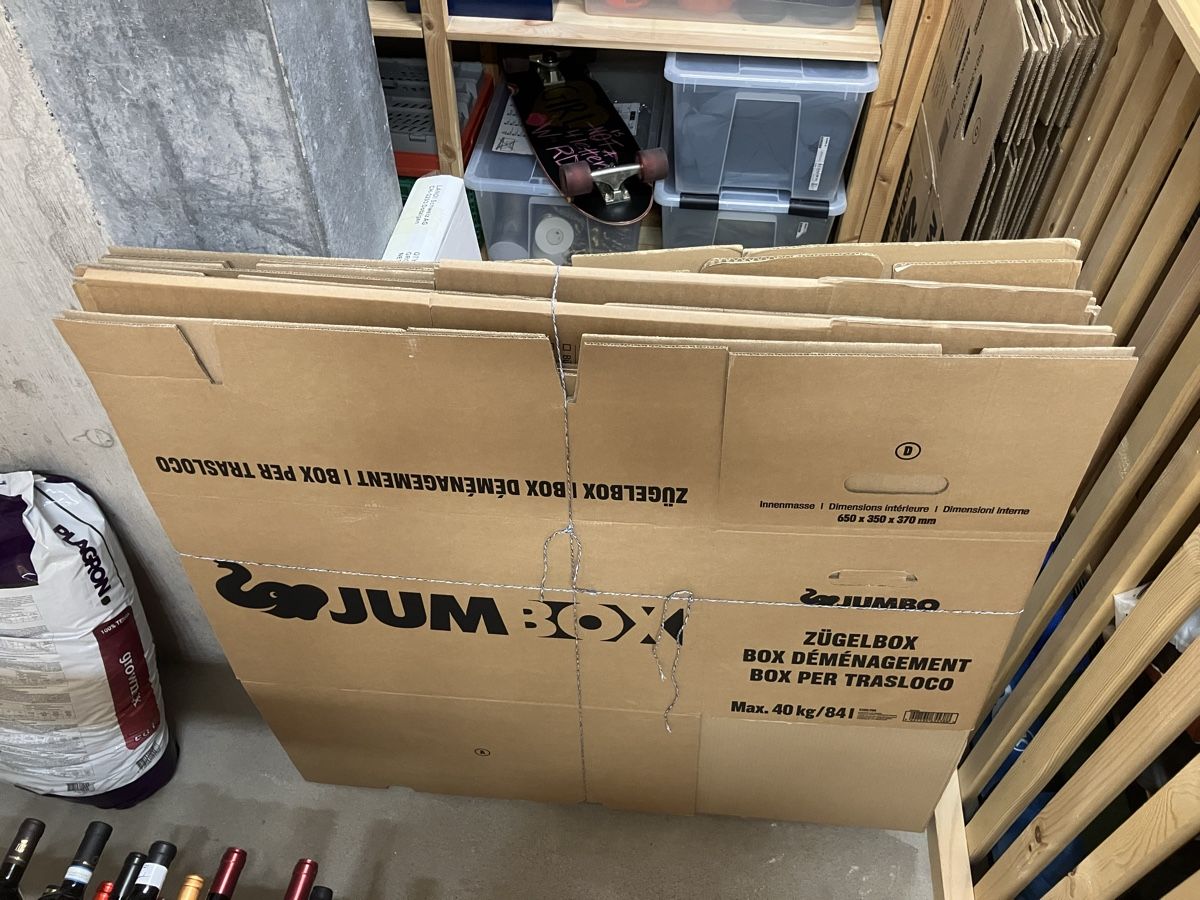 Cartoni: 15 Stück Jumbo Umzugskarton – Usato da Windisch venduto da sri_lk9d 2