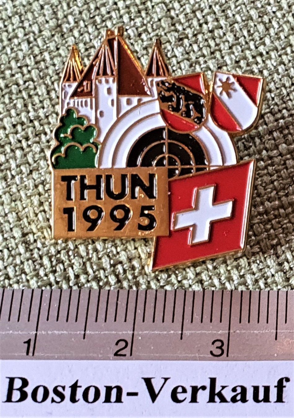 Placchette & Badge: C707 - Pin Schützen Thun 1995 Schweiz – Usato da Reinach BL venduto da Boston-Verkauf 1