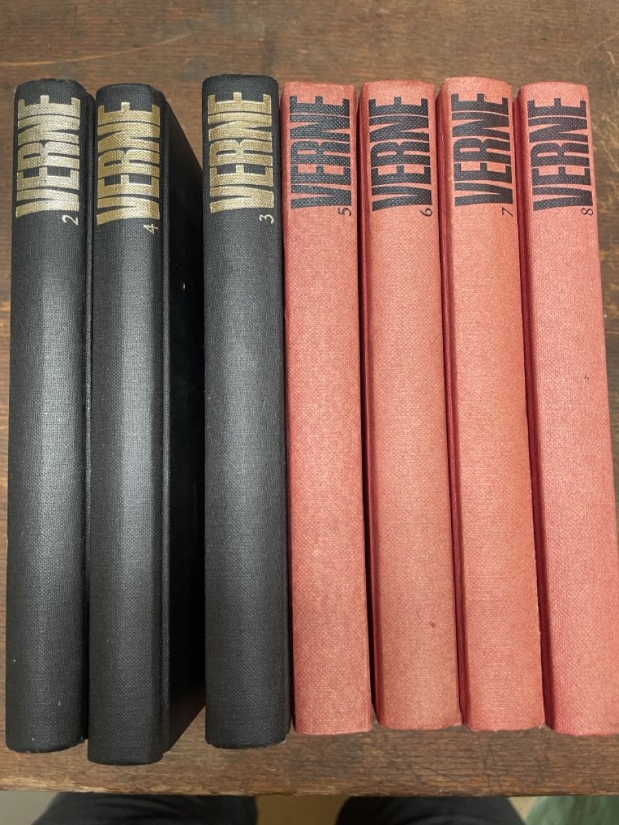 Libri: Jules Verne Bände 2, 3, 4, 5, 6, 7, 8 – Usato da Weinfelden venduto da DAKI12