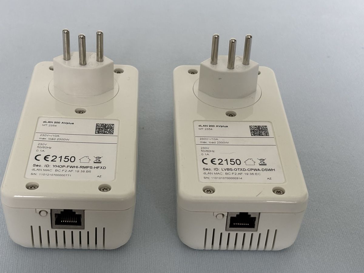 Devolo Wlan: Devolo DLan 200 Avplus Powerline Adapter Set 2er neu – Gebraucht aus Romanshorn von Handworker 1