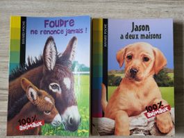 Lot de 2 livres Bayard poche 100% animaux