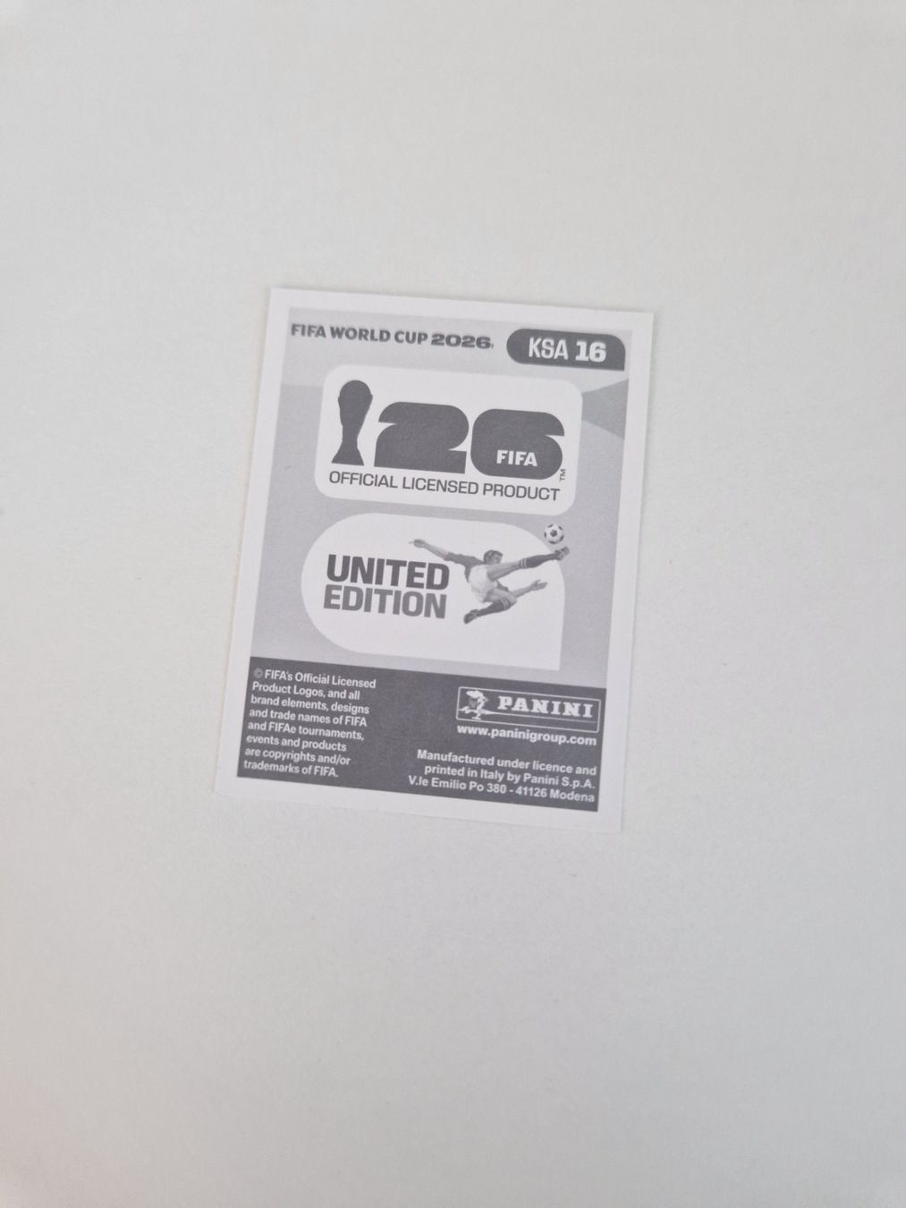 Panini Carte collezionabili: Panini Sticker KSA16 – Nuovo (secondo la descrizione) da Stüsslingen venduto da white_angel86 1