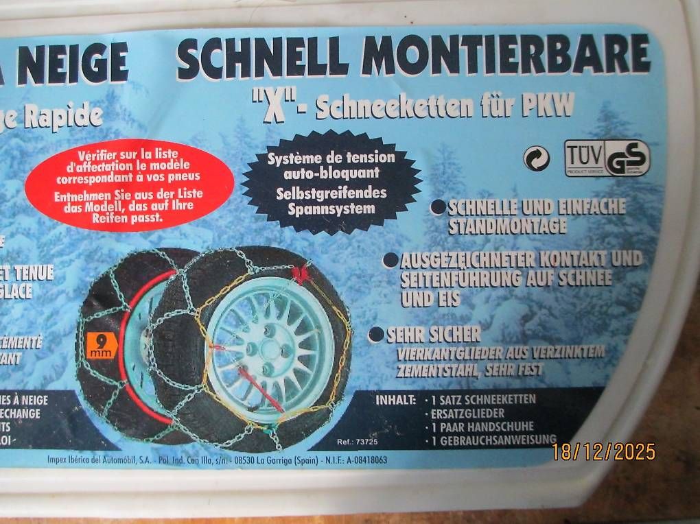 Schneeketten: Schneeketten – Gebraucht aus Riehen von dipus 2