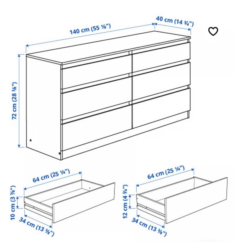 Ikea Cassettiere: Ikea Kullen Kommode – Usato da Düdingen venduto da egg_7hms 1
