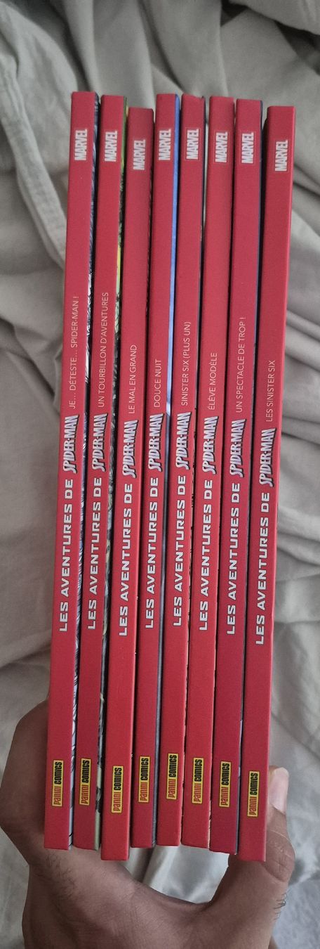 Fumetti: LES AVENTURES DE SPIDERMAN TOME 1 À 8 MARVEL COMICS 2024-25 – Usato da Grand-Lancy venduto da luc111 1