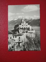 Locarno Tessin Madonna del Sasso Lago Maggiore s/w Karte