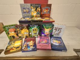 Die Simpsons DVD Boxen Konvolut guter Zustand