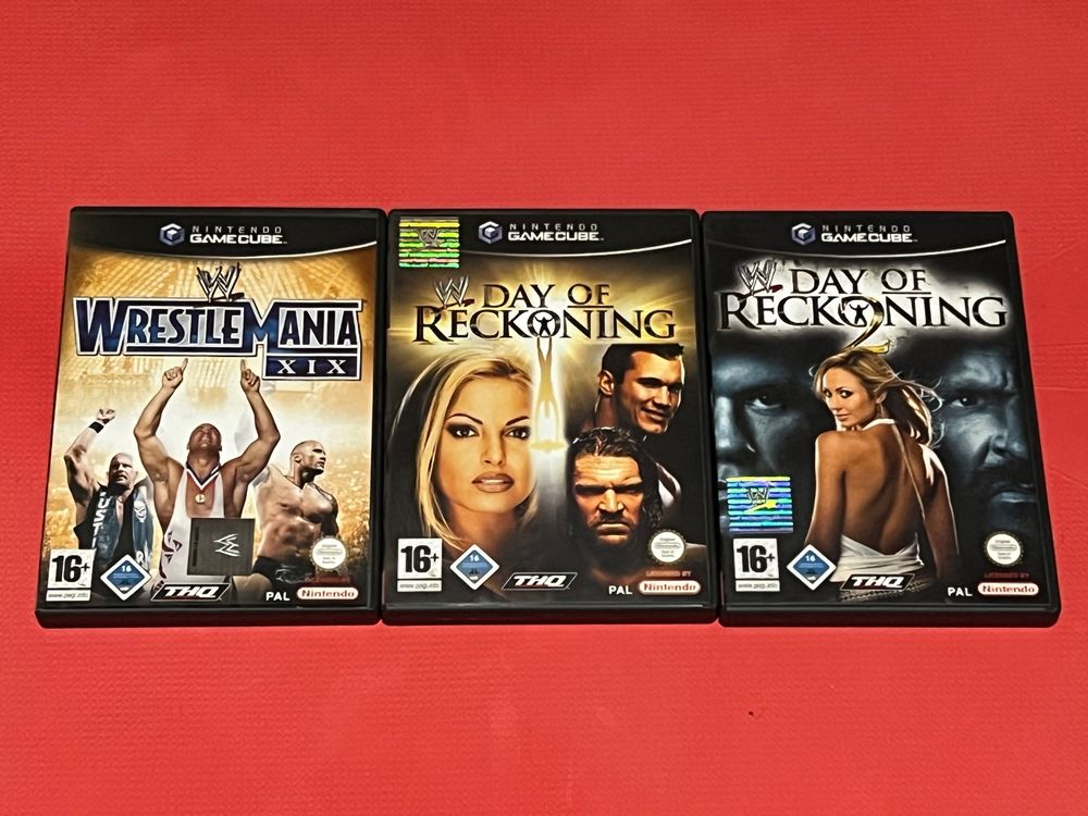 GameCube Wrestling Games Kaufen auf Ricardo