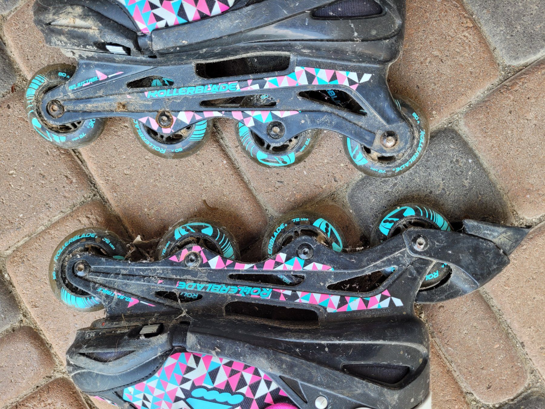 Pattini in linea & Pattini a rotelle: Rollschuhe Kinder Grösse 36.5 - 40.5 – Usato da Lyss venduto da AltesSpielzeug 3