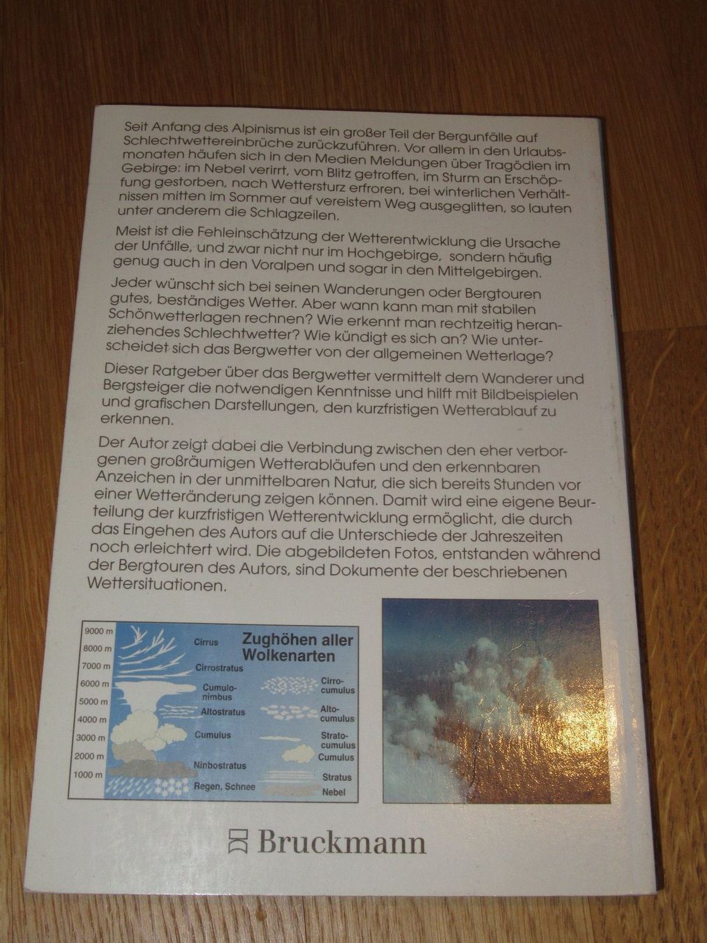 Libri: Buch Bergwetter – Usato da Sarnen venduto da Ver01dg 1