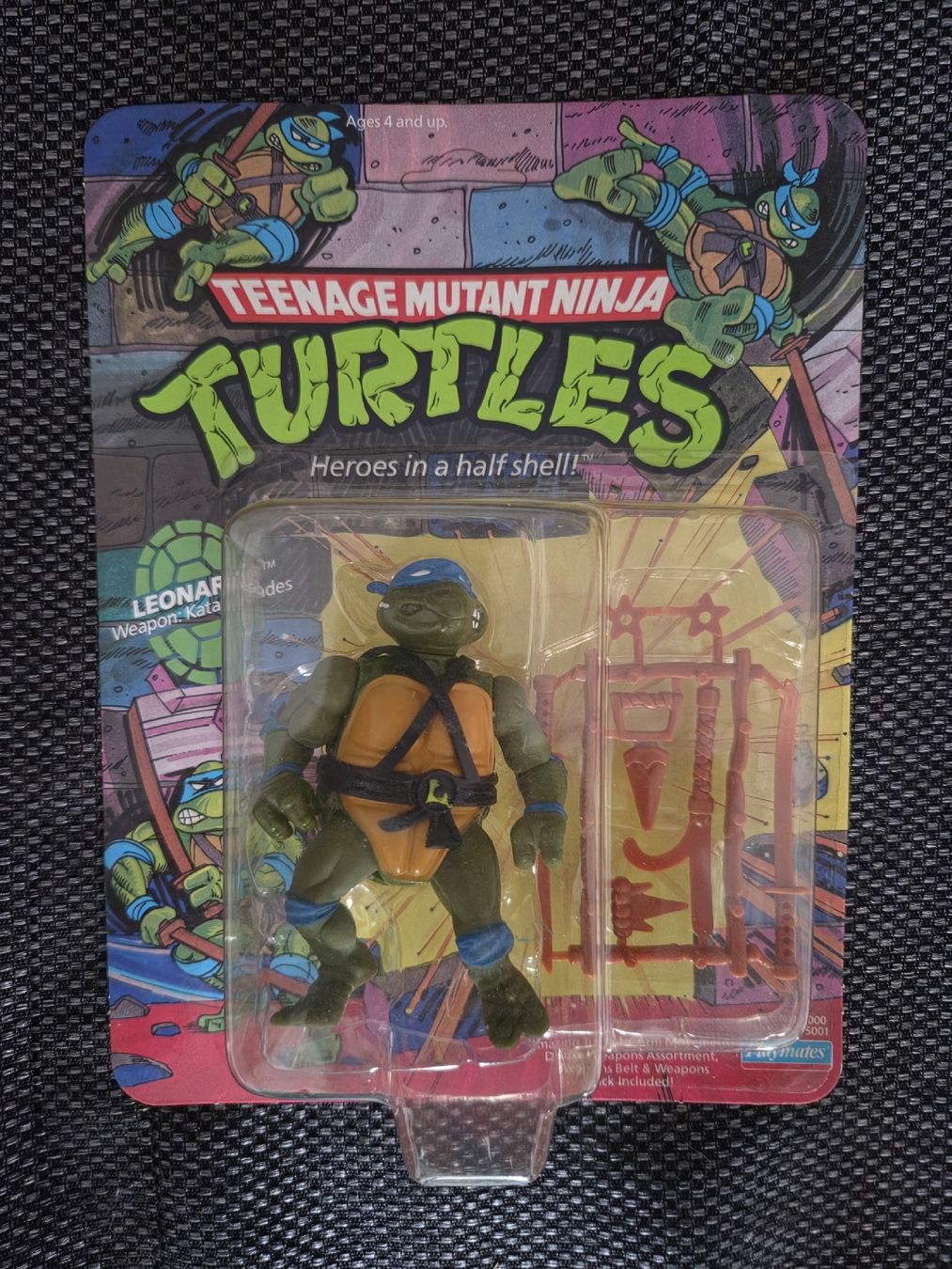 Figuren: 10 back ninja turtles leonardo figur 1988 – Neu und originalverpackt aus Murten von Sieger007