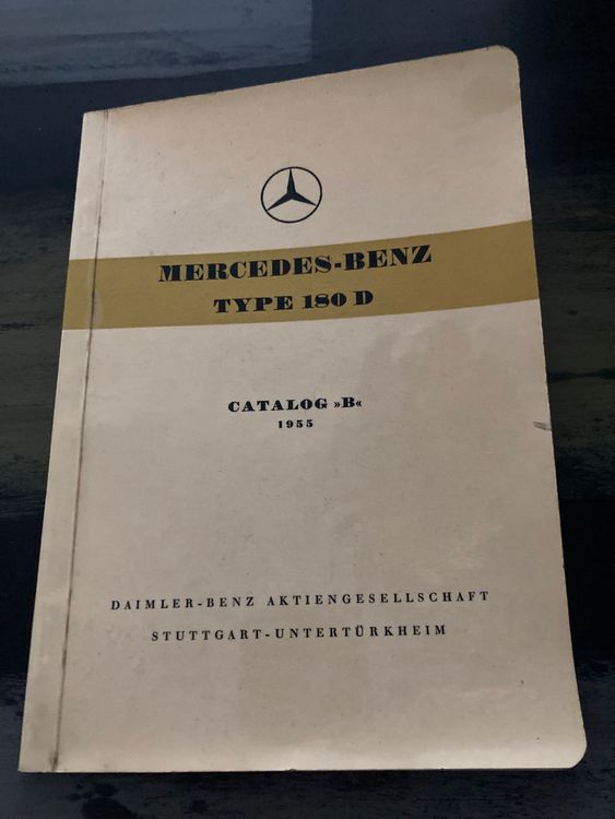 Mercedes Benz Catalog Type 180 D