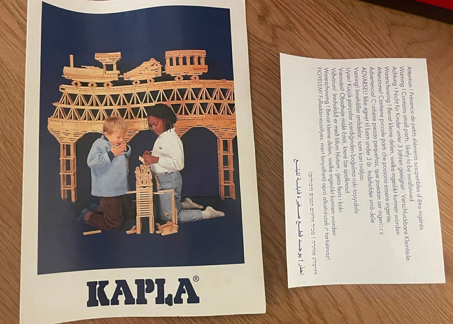 Kapla Giocattoli: original KAPLA Box mit Holzplätchen – Usato da Clarens venduto da fur_bxq2 5