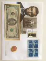 Banknotenbrief 5 Dollar‪
