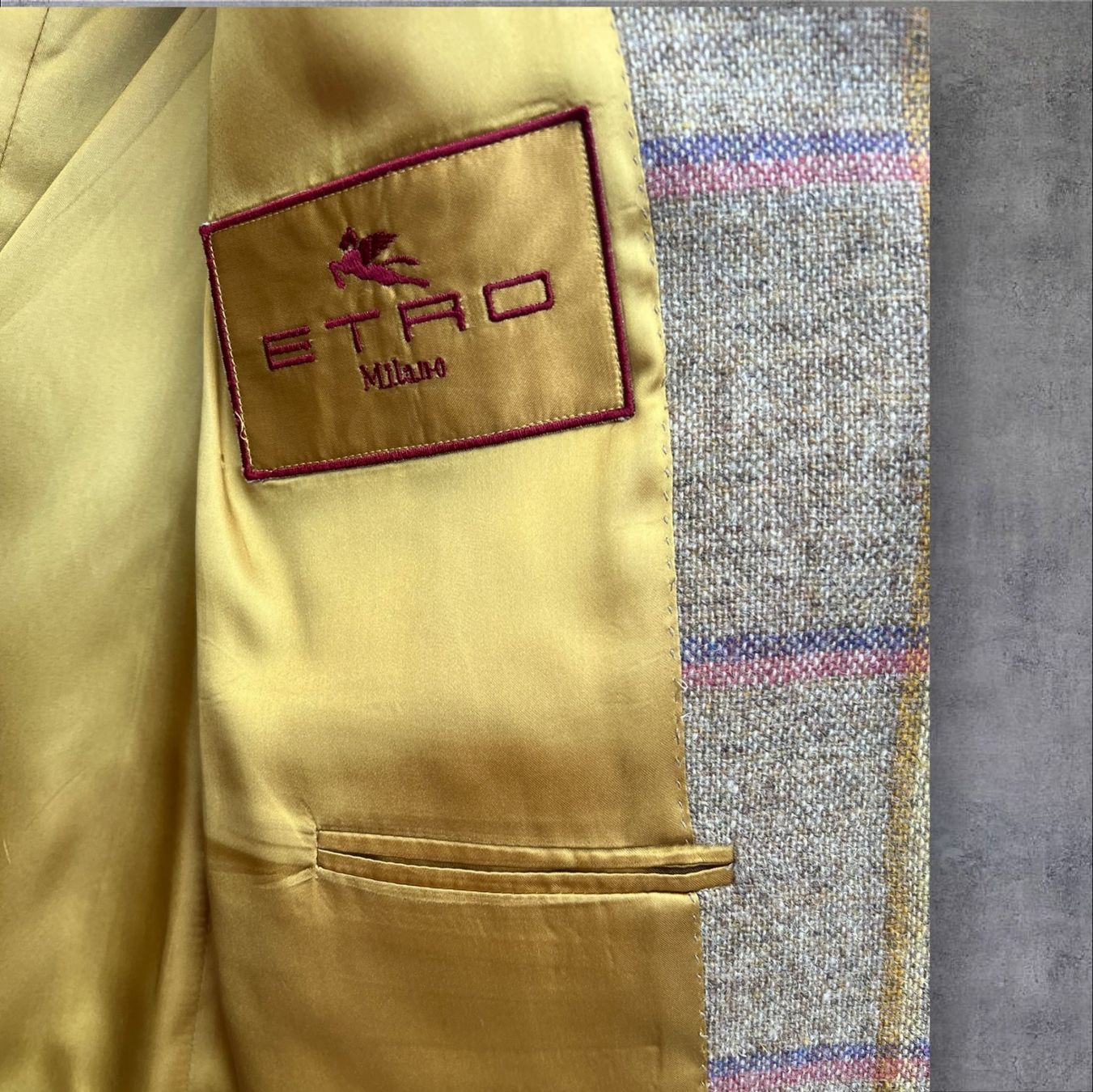 Etro Giacche: Etro, polychrome patterned ladies blazer veste – Usato da Morges venduto da 4WLS 3