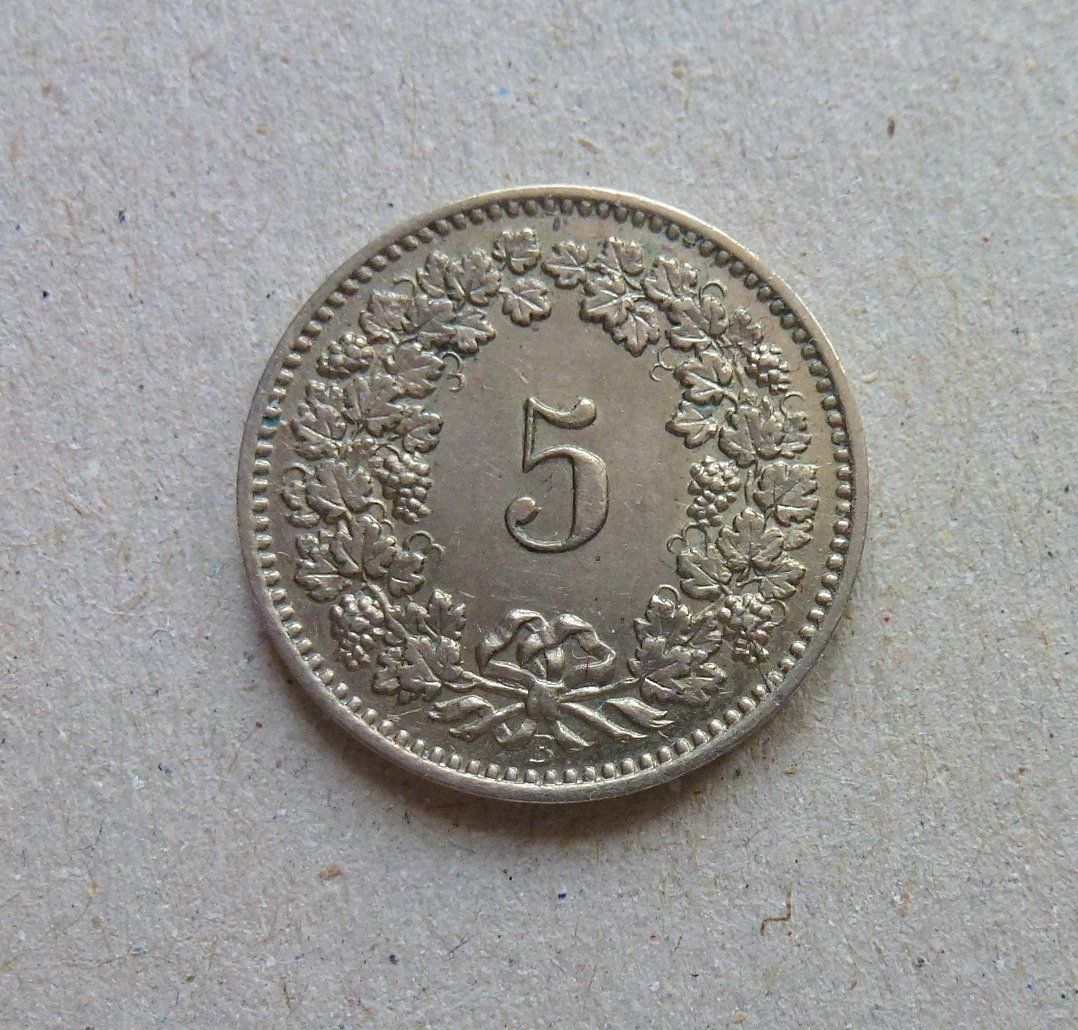 Tutti le monete: ++ 5 Rappen 1885, gute Erhaltung – Usato da Walkringen venduto da Casablanca777 1