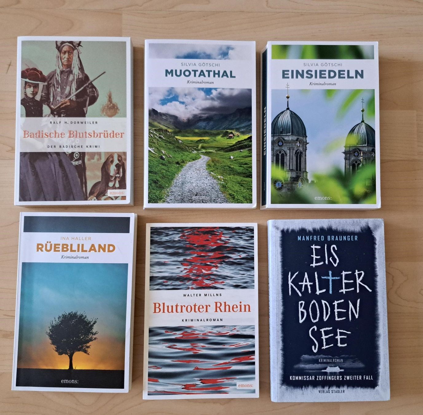 Libri: 6x Krimi Bücherpaket Romane – Usato da Basel venduto da Patiscat