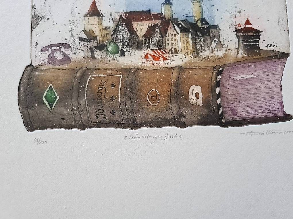 Grafiken & Lithographien: lithographie – Gebraucht aus Corsier sur vevey von Hitu