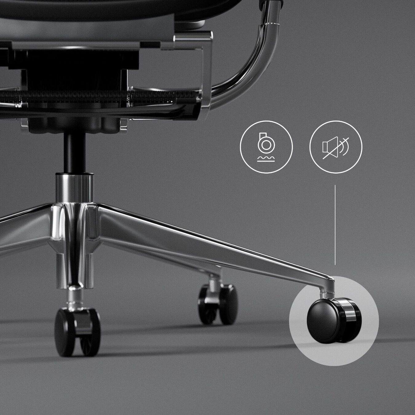 Sedie: Ergonomischer Schreibtischstuhl V-Master - Schwarz – Nuovo e nell'imballaggio originale da Wallenwil venduto da toesstal-vertrieb 7