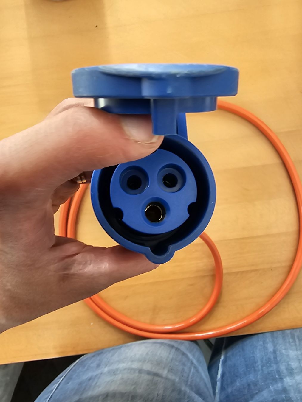 Cavi: blau Adapterkabel Verlängerungskabel orange – Usato da Mels venduto da WendySchumacher 2