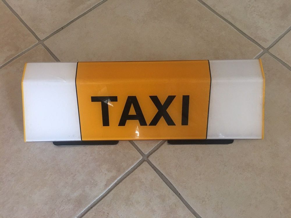 Kaufe Taxi-Oberlicht, Weiß/Gelb, 12 V, Auto-Schilderlampe mit Klebesockel,  modisches Taxi-Schild-Licht, 3 W COB, Taxi-Schild, Fahrerhaus, superhell