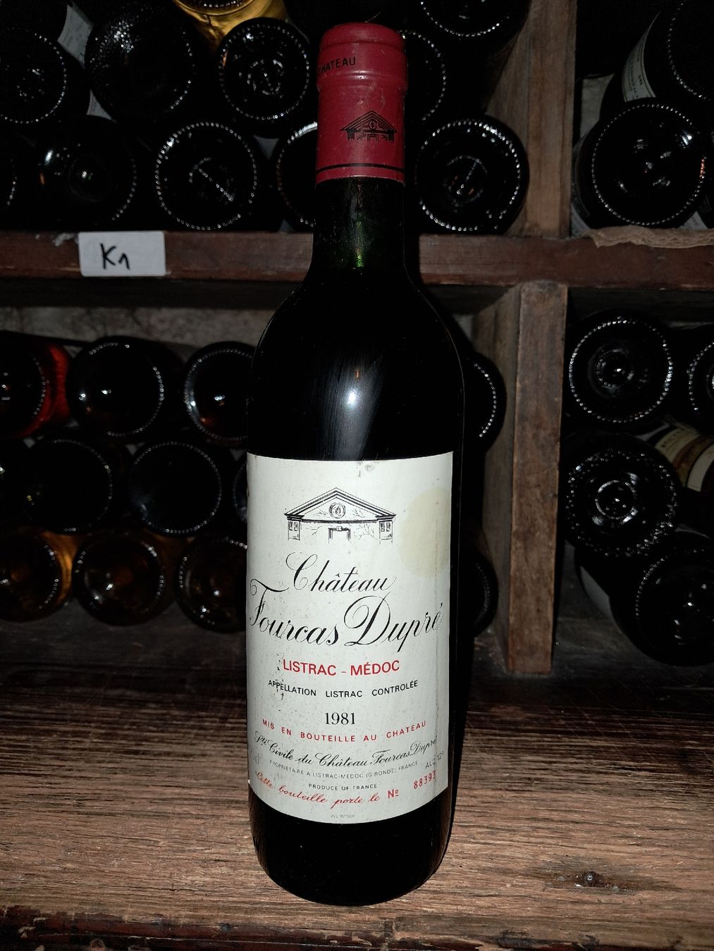 Vino: Château Fourcas Dupré 1981 – Nuovo e nell'imballaggio originale da Le locle venduto da juliensaran
