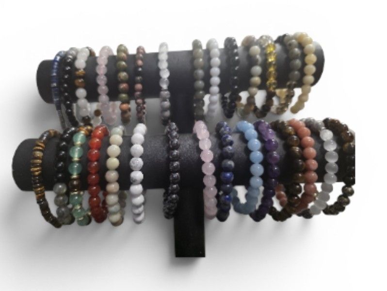 Bracciali & Braccialetti: Bracelets en pierre naturel. 3 pcs – Nuovo e nell'imballaggio originale da Vernier venduto da 19pigments 1