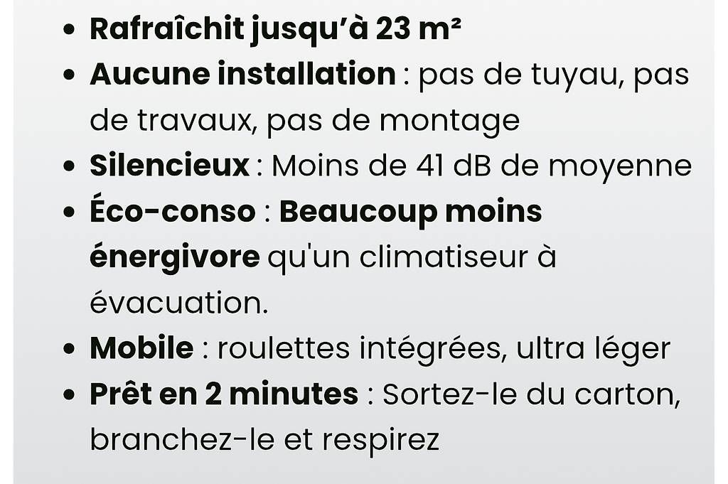 Ventilatori: Ventilateur /Refroidisseur d'aire neuf 23m2 – Usato da Geneve venduto da Morgane_manto