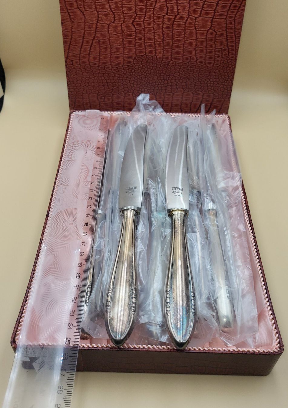 Besteck: 12 Silber Fischmesser im Etui. – Gebraucht aus Wald ZH von SwissPawnshop 5