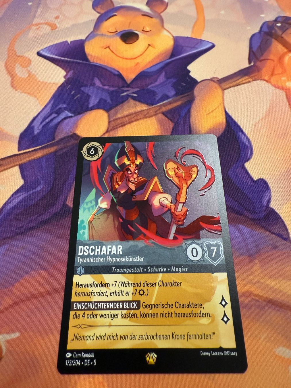 Disney Sammelbilder & Trading cards: Dschafar - Holo - Lorcana Himmelsleuchten – Neu (gemäss Beschreibung) aus Bülach von Pfrenzel