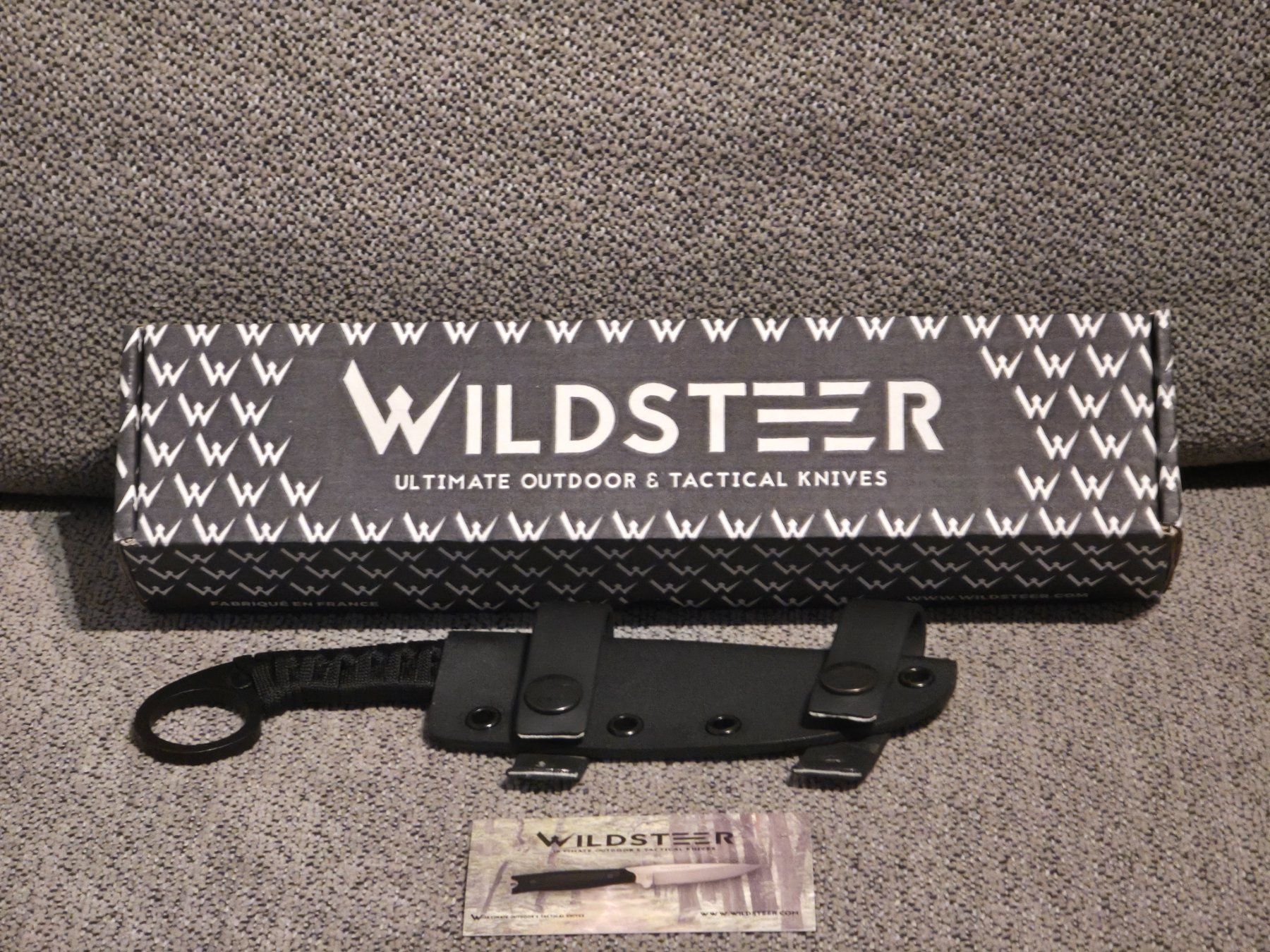 Militärmesser: WILDSTEER Talim – Neu und originalverpackt aus Steffisburg von Davga