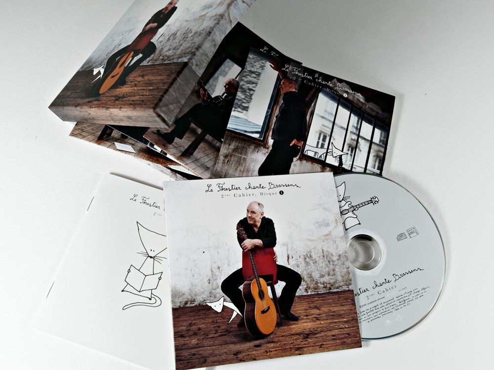 CD: Maxime Le Forestier Chante Brassens - 2ème Cahier – Usato da Delémont venduto da MaxPlan 4