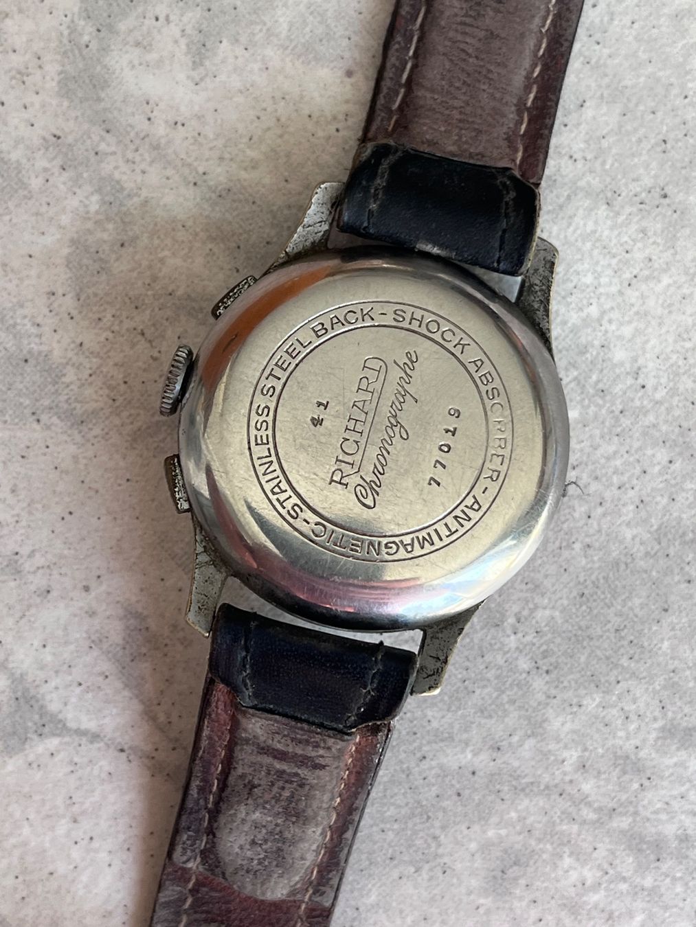 Orologi: Richard Vintage Chronograph – Difettoso da steffisburg venduto da chinchilla3 2