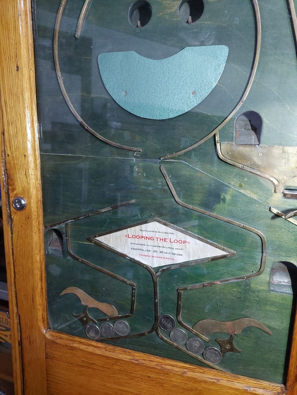 Slot Machine: Antiker Glücksspielautomat "Looping the Loop" 1930 – Usato da Rothenburg venduto da Nosta4 4