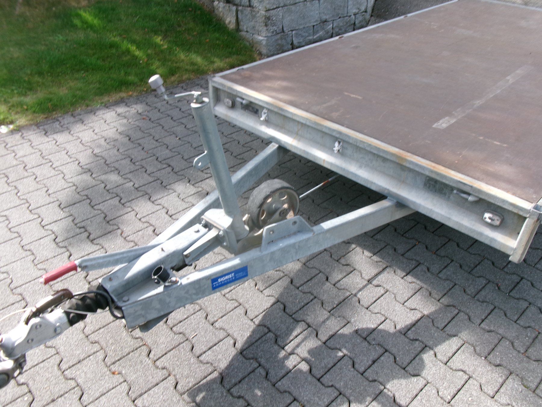 Anhänger: 3 To Hochlader Brücke Autotransportrer – Gebraucht aus Muhen von Bschaf 4