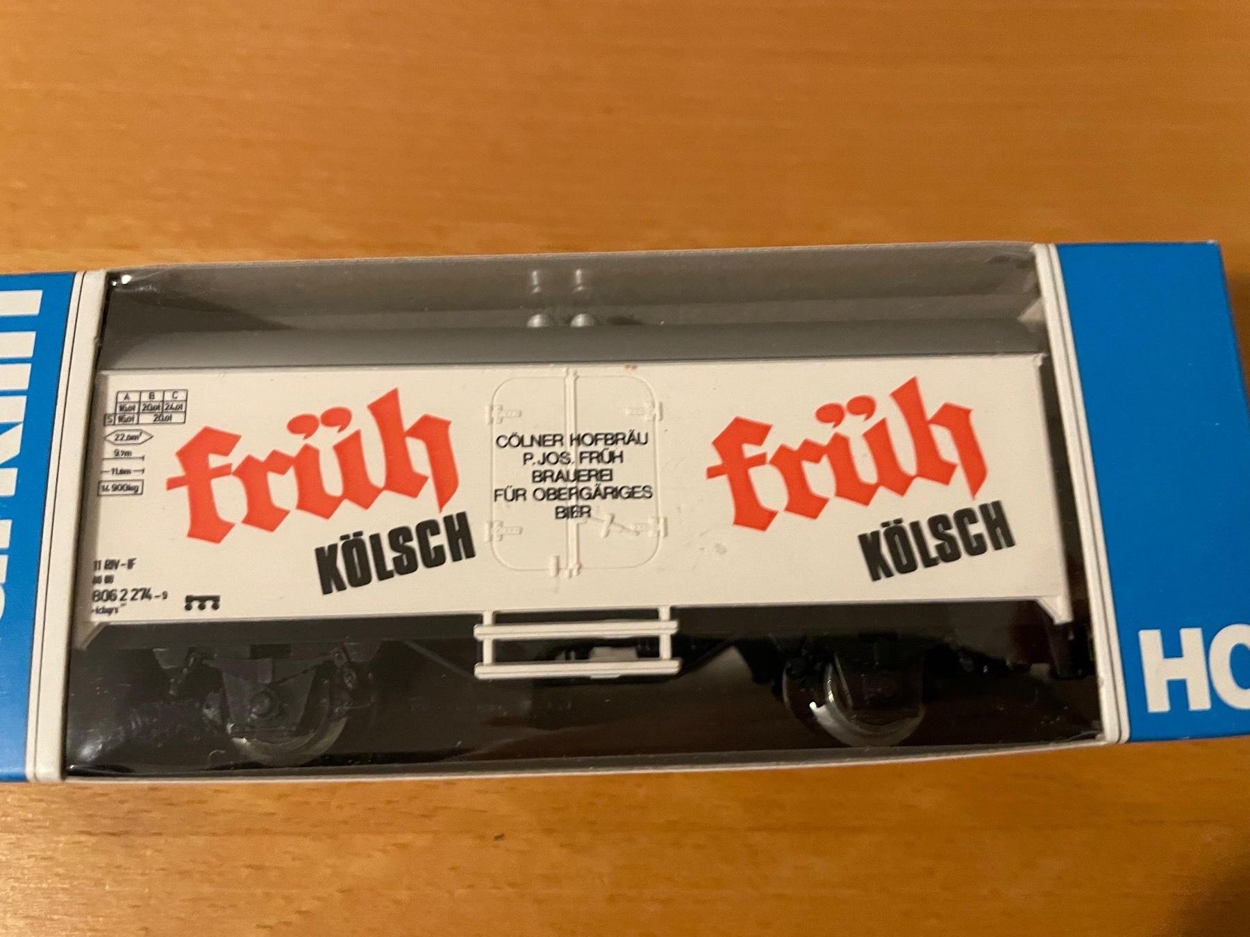 Märklin Modellini di ferrovie: Märklin Güterwagen früh Kölsch – Nuovo e nell'imballaggio originale da Baden venduto da albi86 1