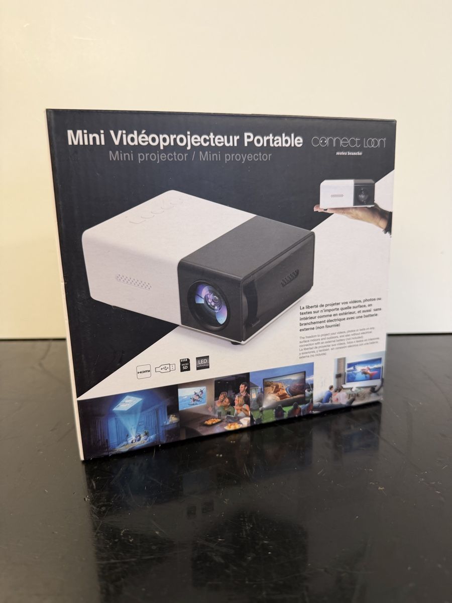 Vidéoprojecteurs: Connect Loom Mini vidéoprojecteur portable LCD USB HDMI – D'occasion à montreux par Always-Good 8