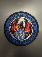 Badge US Air Force - Phoenix Raven (mit Klett)