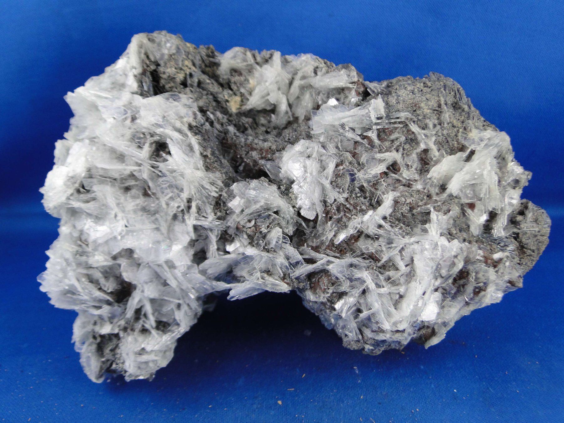 Minerali & Pietre curative: Baryt auf Berthierit – Usato da Schinznach Bad venduto da Demerald