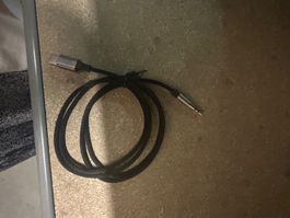 Kurzes AUX USB-C Kabel