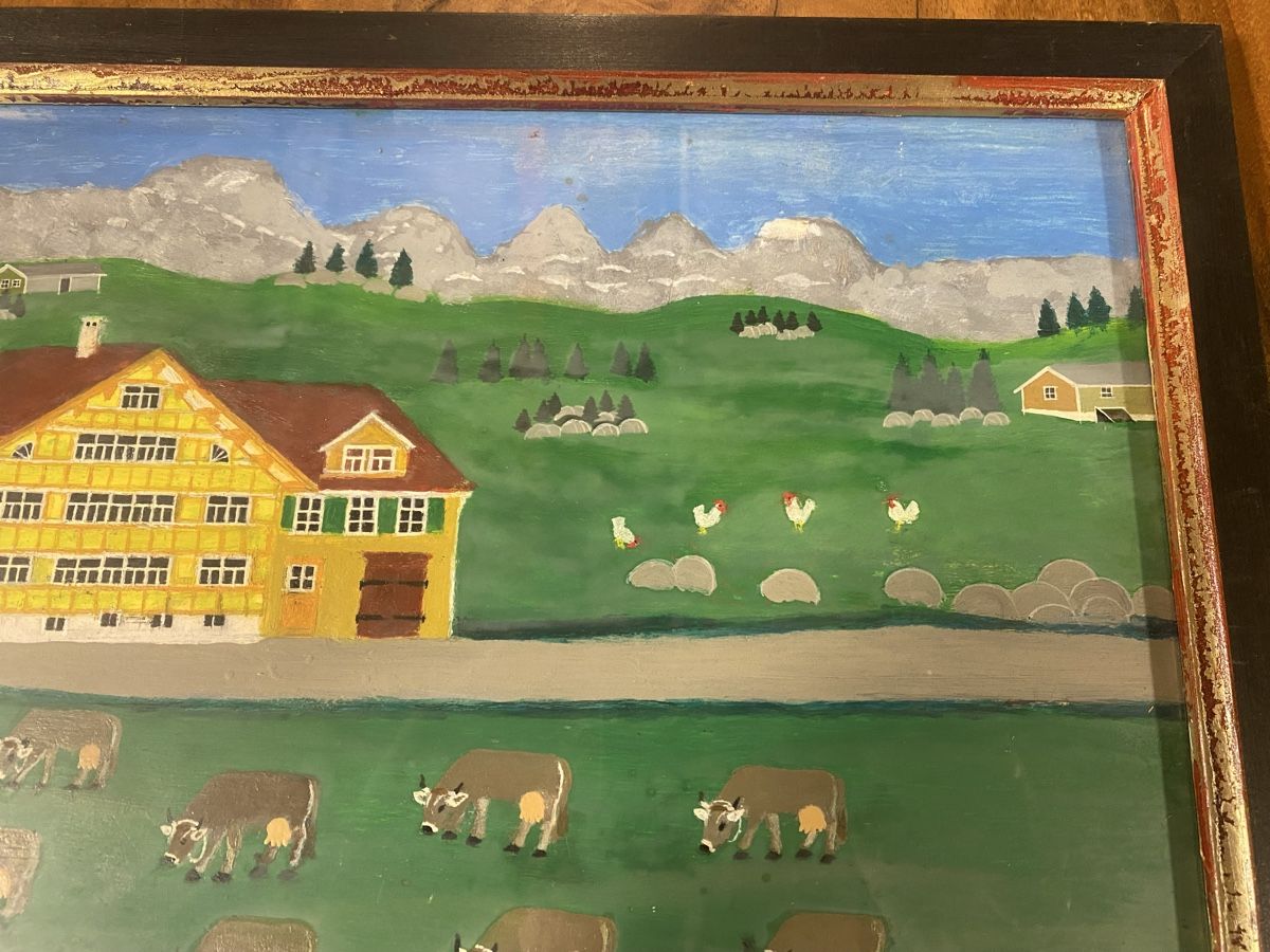 Dipinti: JOHANNES ROTACH 1962  APPENZELLERBILD – Usato da St. Gallen venduto da Goldband 3