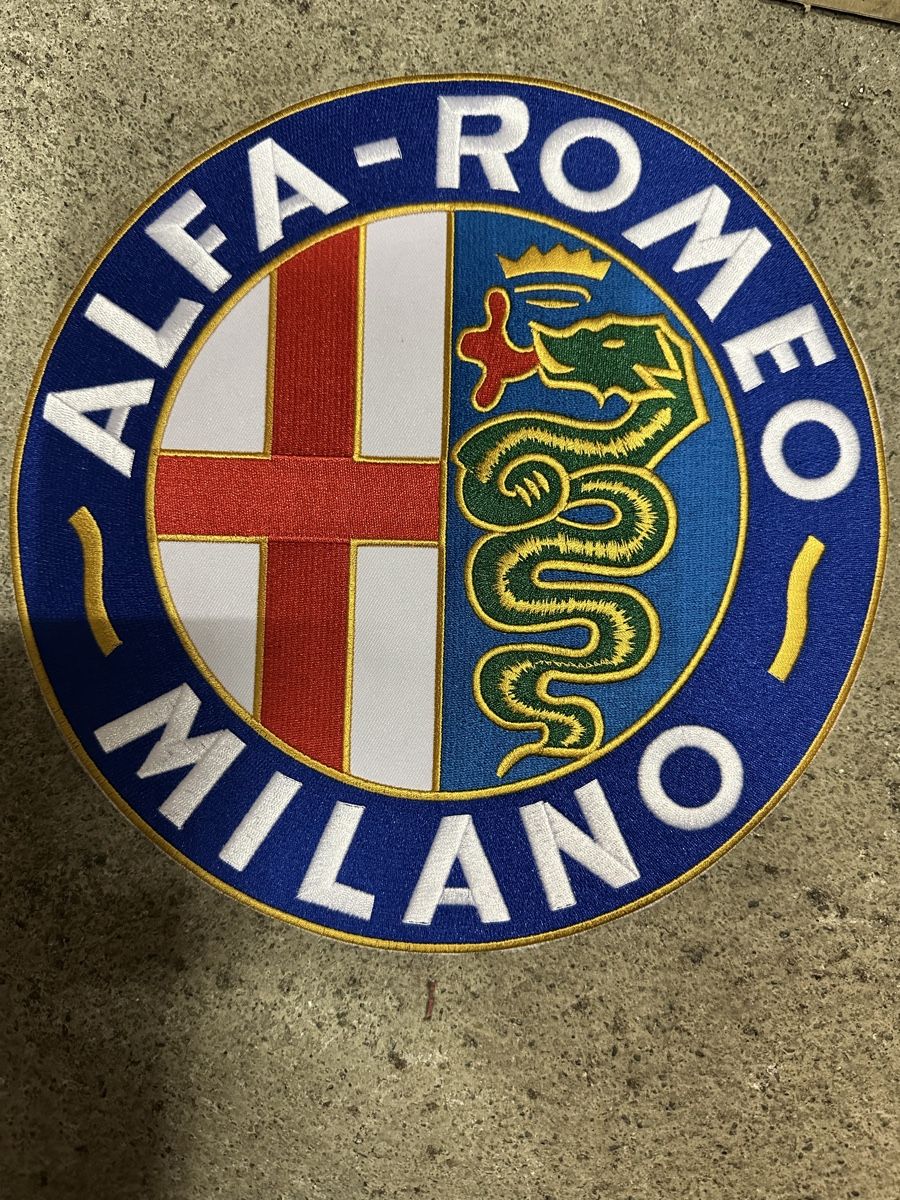 Alfa Romeo Patches: Alfa Romeo Milano Aufnäher patch – Neu (gemäss Beschreibung) aus Reinach AG von rares75