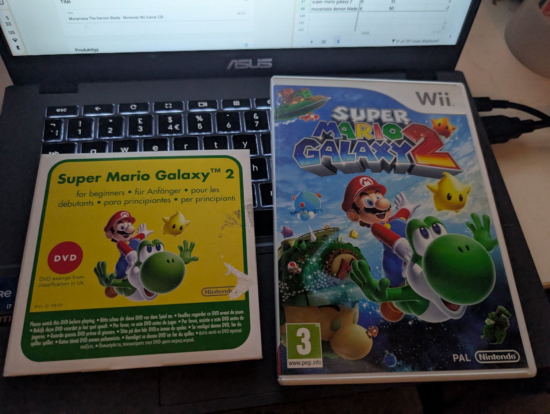 Nintendo Spiele: Super Mario Galaxy 2 + DVD -  Nintendo Wii Game CIB – Gebraucht aus Hünenberg See von SpecialEditionGaming